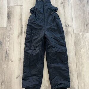 Black kids Snow Bib Overalls